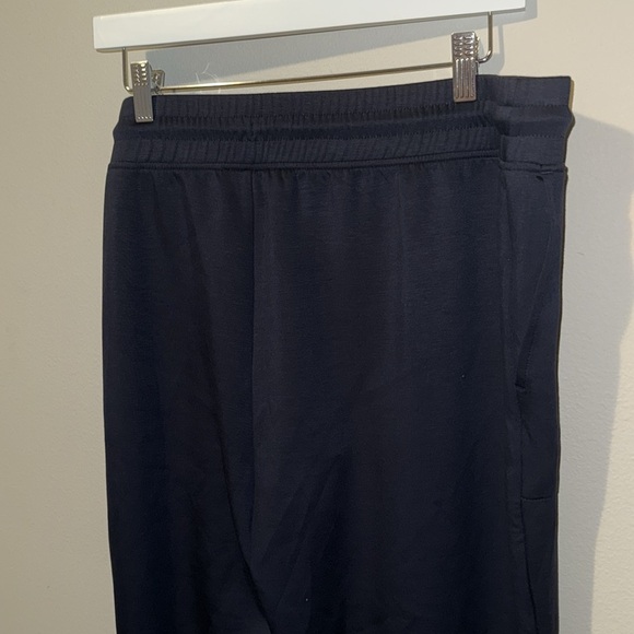 NWT J Jill Fit Athletic Pants Navy Blue XL Petitite Women Athlesiure Pockets Tie - Picture 8 of 11